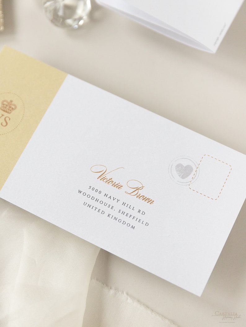 Luxury Passport Wedding Invitation Glitter Champagne and Gold Foil Boarding Pass Invite,Wedding Abroad, Destination Wedding, Travel, Ticket image 8