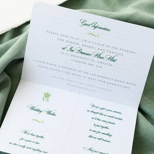 Sage Green Invite Luxury Passport Wedding Invitation Plane Engraved, Gold Foil Boarding Pass,Wedding Abroad, Destination Wedding, Travel image 7