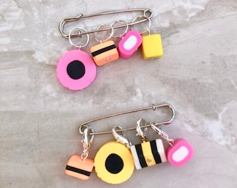 Clay Sweet Stitch Marker, Maschenmarkierer, Strickzubehör, Häkelmarkierer, Häkelmarkierer, Häkelmarkierer, Häkelmarkierer, Häkelmarkierer