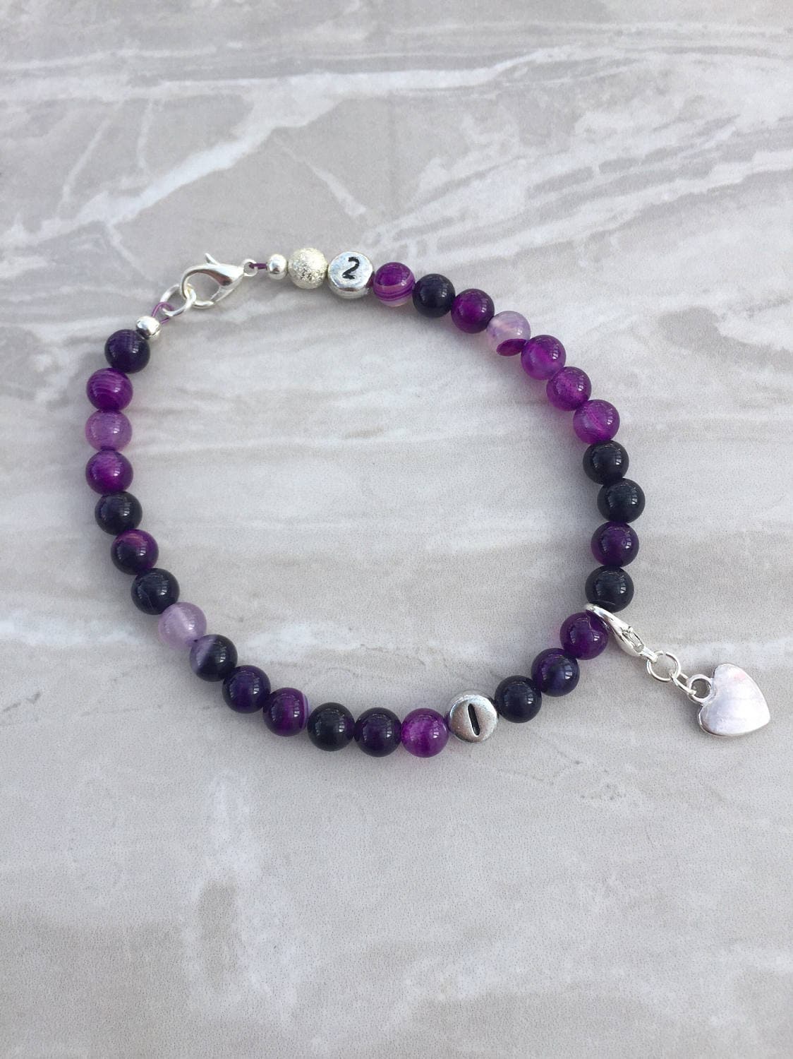 Purple Weight Loss Tracker Bracelet Slimming Aid Weight Etsy UK