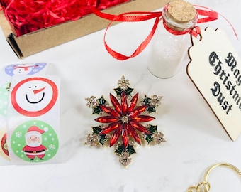 Addobbi per Natale con fiocchi di neve - Mamma e Bambini