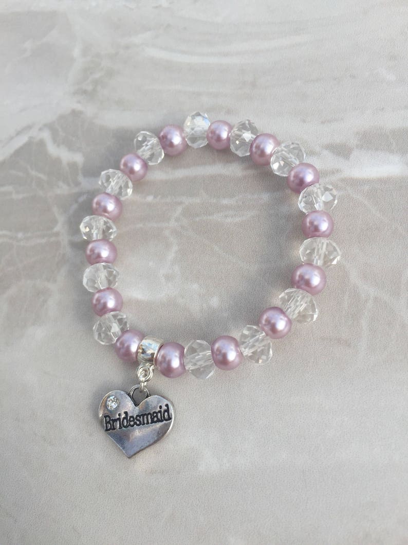 Flower Girl Bracelet Bridesmaid Bracelet Flowergirl Gift Etsy UK