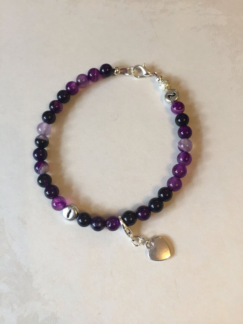 Purple Weight Loss Tracker Bracelet Slimming Aid Weight Etsy UK