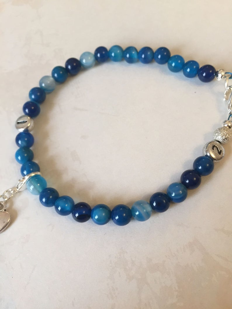 Blue Weight Loss Tracker Bracelet Slimming Aid Weight Loss Etsy UK