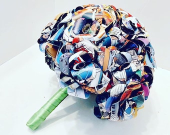 Comic book bridal bouquet, superhero flower bouquet, wedding bouquet, comic book bouquet, paper rose bouquet, wedding flowers
