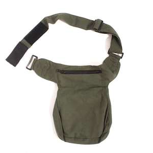 VEGAN Pocket Belt / Sling Utility Bag Hip Canvas Waist Pouch - Etsy