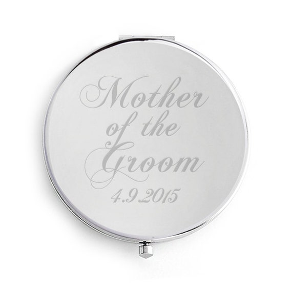 mother of the groom compact mirror