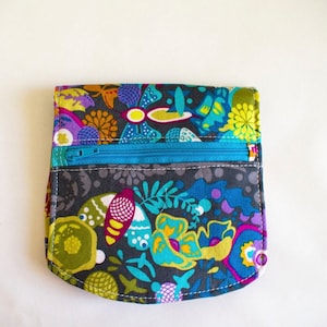 Olina pouch PDF sewing pattern (Includes video and SVG File), wallet pattern, zipper pouch,fat quarter friendly, coin pouch, change purse