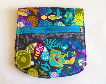 Olina Pouch Sewing Pattern, Wallet with Zipper Pocket (PDF Pattern, SVG File)