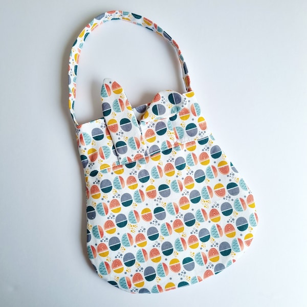 Süße Hasen Tasche PDF Schnittmuster, Leckerli Tasche, Kinder Tasche, Ostern Tasche, Kaninchen Ohr Tasche, Easy Sew DIY Tasche Kindertasche, Jungen und Mädchen Tasche