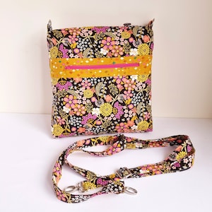 Mako Bag PDF sewing pattern, boxy bag, crossbody bag, Shoulder Bag sewing pattern