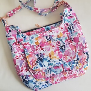 Ellie Bag PDF Sewing, crossbody bag, shoulder bag, pouch bag