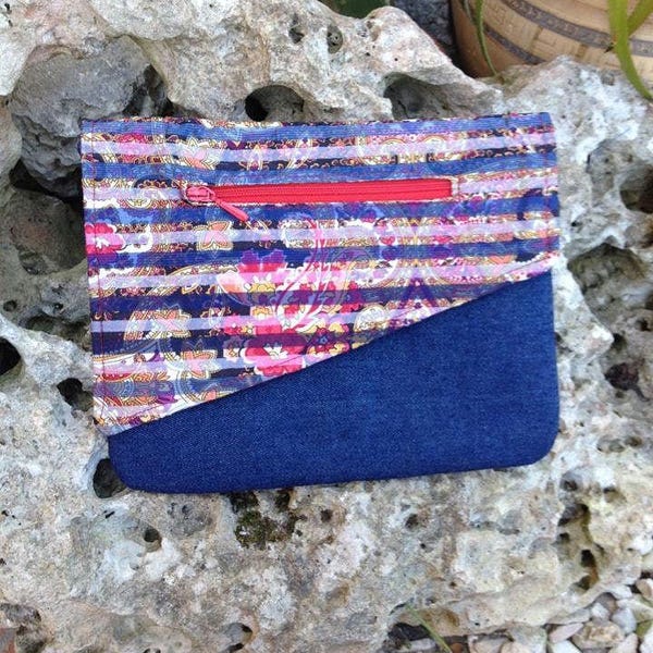 Tully Clutch and Cross Body Bag PDF Sewing Pattern - tablet case, cross body bag, wristlet, clutch, pouch, kids bag pattern