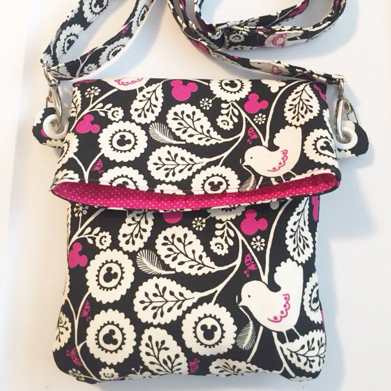 Lily Cross Body Bag PDF Sewing Pattern Tote Bag Fold Over Etsy Australia