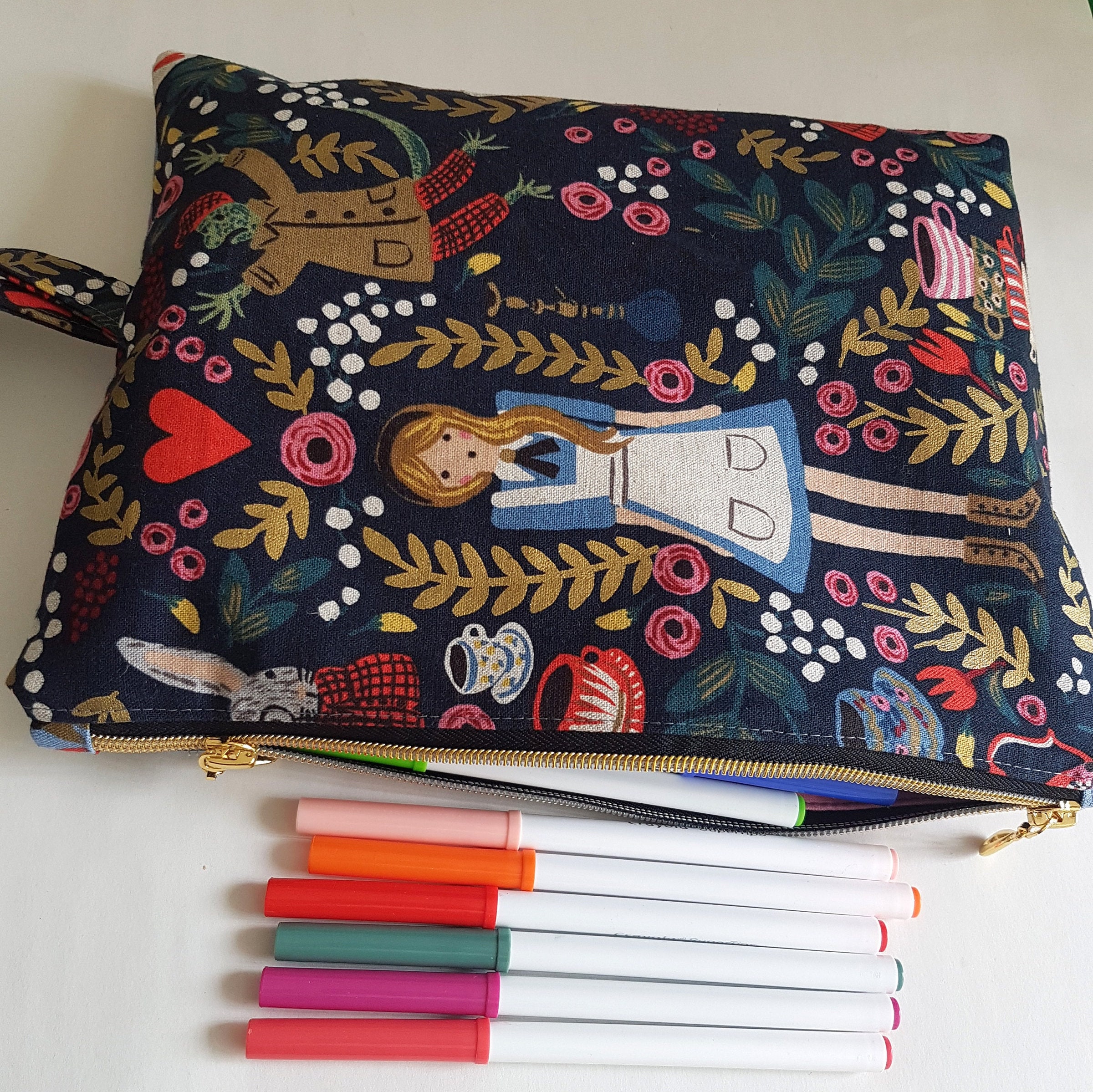 Book Pouch PDF Sewing Pattern Includes Video and SVG File, Easy Pouch ...
