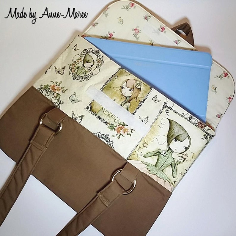 Paige Portfolio Bag Sewing Pattern Kids bag travel bag art | Etsy
