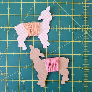 Bobbin SVG file and PDF printable, Cricut, SVG cutting file, sheep shape embroidery bobbin