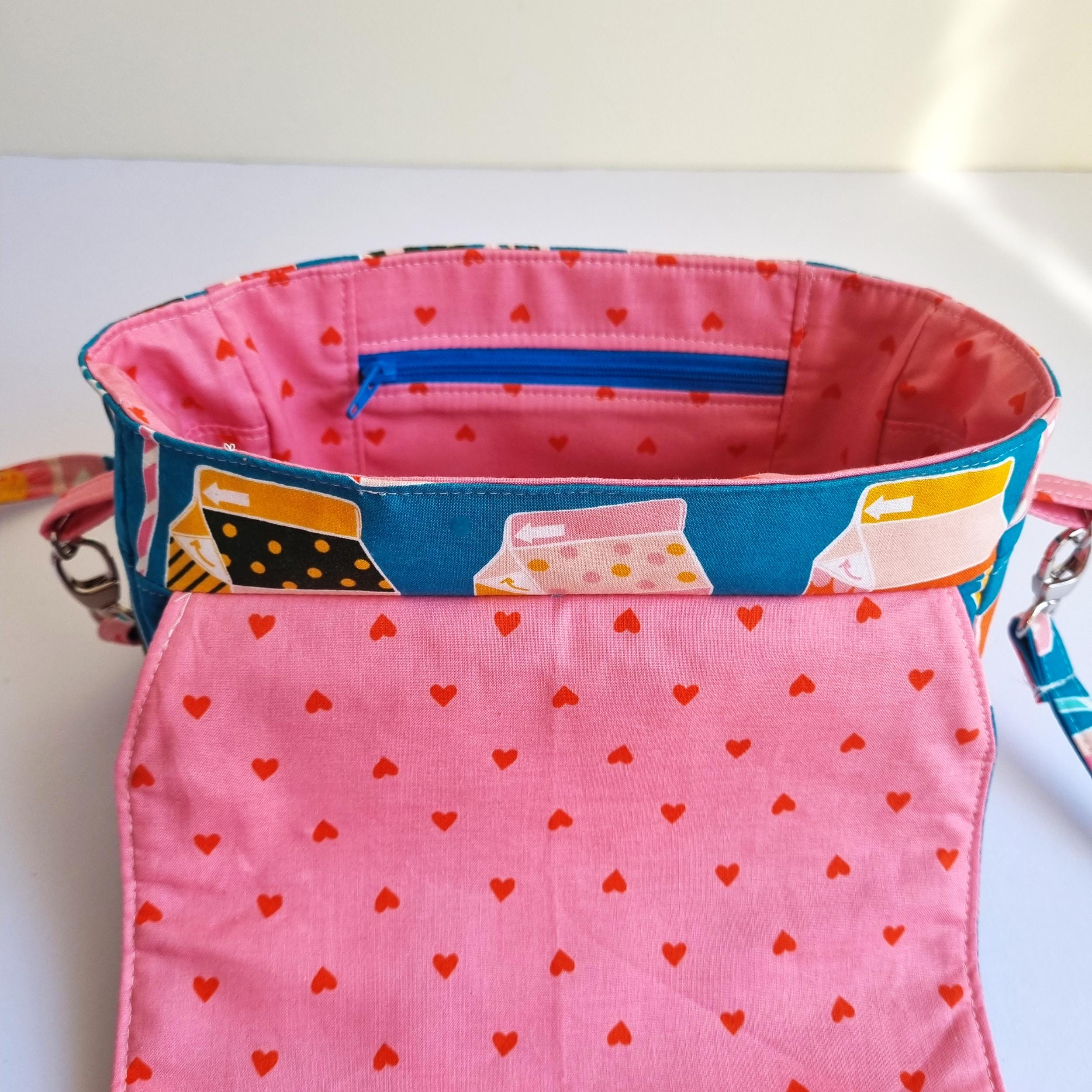 Stella Bag PDF Sewing Pattern, Mini Crossbody Bag With Video Tutorial ...