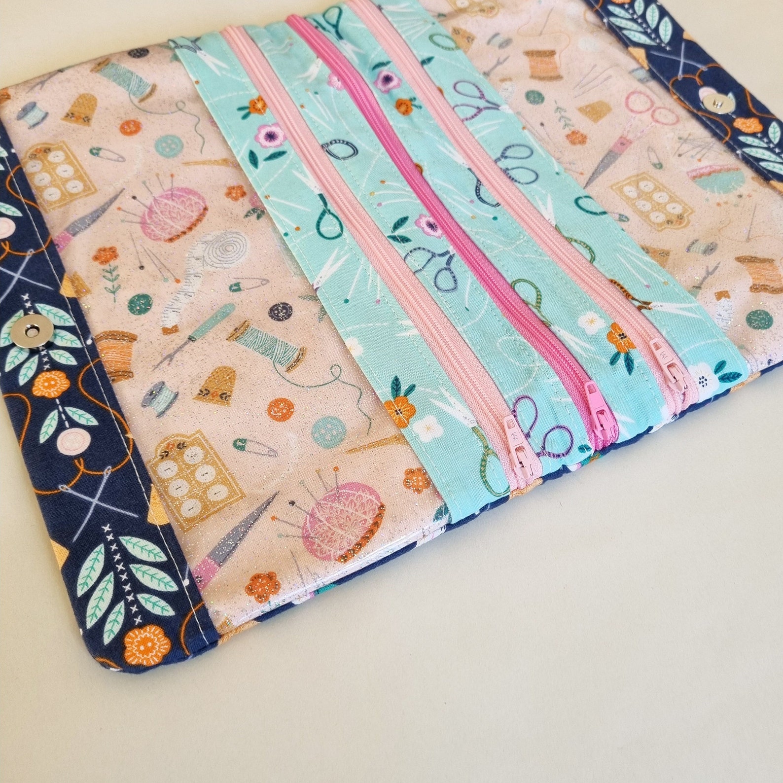 Natalie Pouch PDF Sewing Pattern With SVG File for Cricut, Brother Scan ...