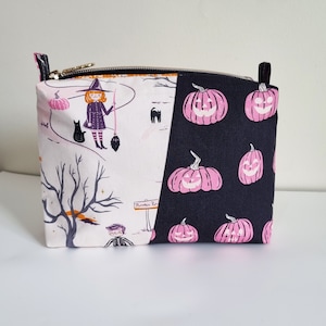 Zipper Pouch PDF sewing Pattern, Ivy pouch, boxy pouch, cosmetic bag, Fat quarter friendly pattern, DIY, learn to sew quilted pouch, video