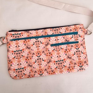 Patrón de costura en PDF para bolso y muñequera Dana: bolso, cartera, patrón de costura para bolso, tutorial de costura, monedero, bolso de mano, bolso cruzado