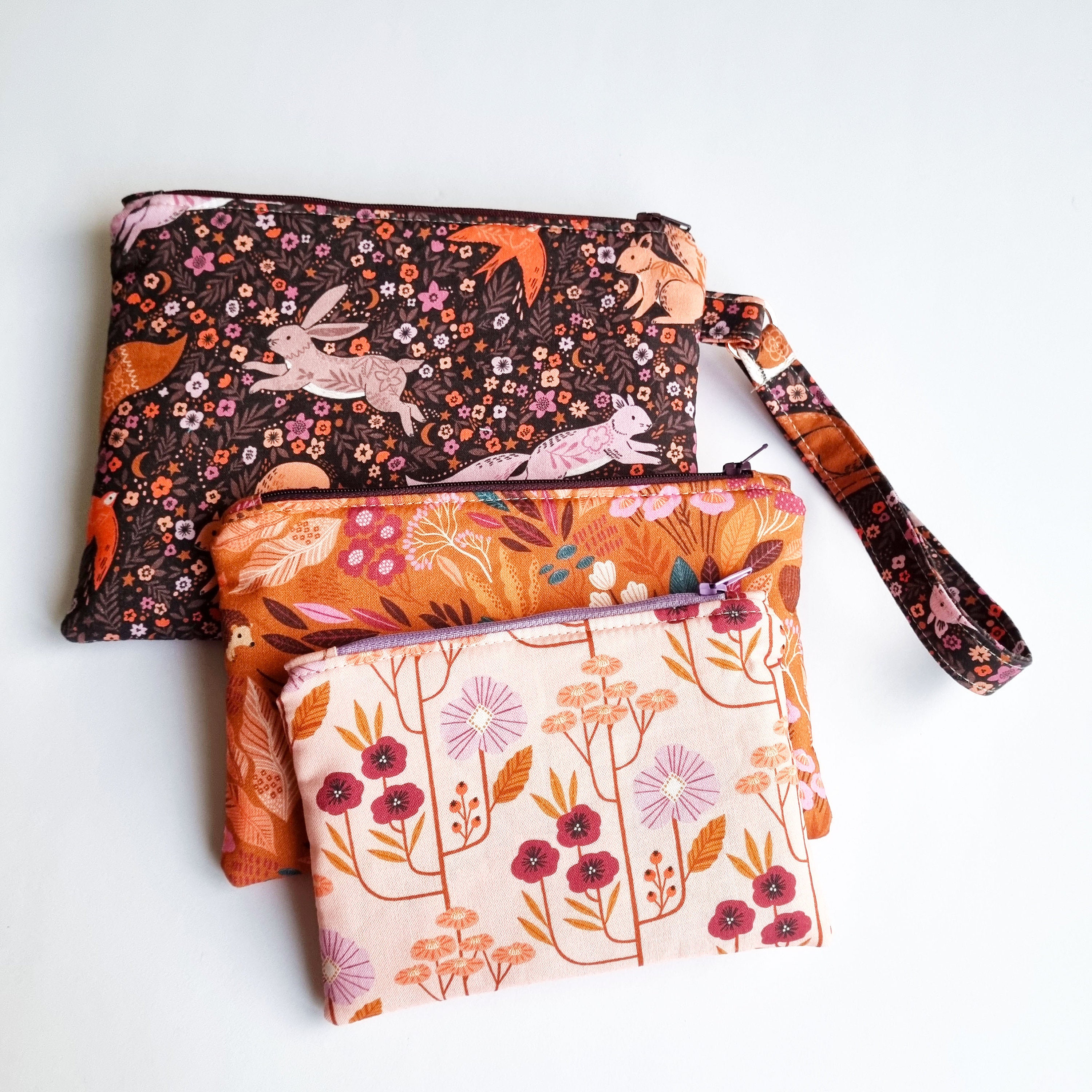 Verity Zipper Pouch (3 sizes) - Sew Modern Bags