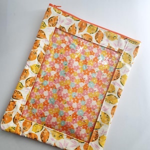 Anfänger Vinyl Fenster Beutel Schnittmuster, Reißverschluss Beutel, DIY, Instant Download, Kit Projekt Tasche, PDF, siehe Beutel Tutorial Video inc