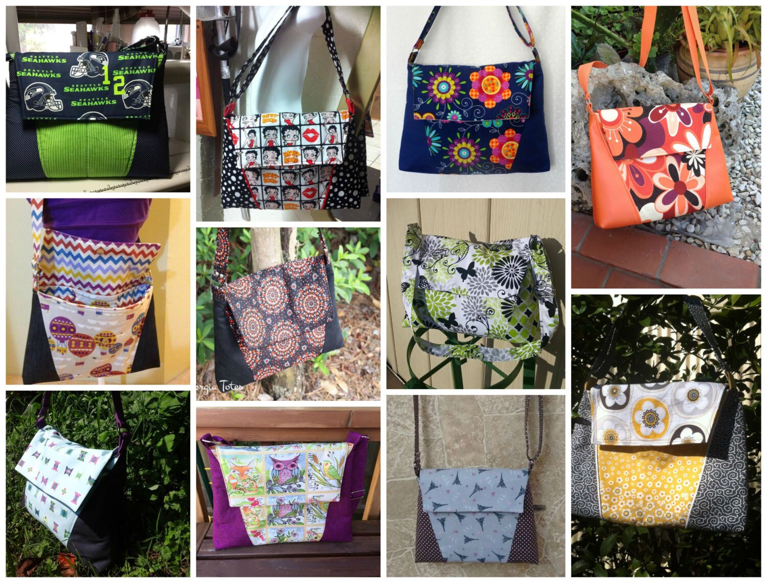 Luna Laptop Bag Sewing Pattern, Laptop Bag Pattern, Bag Pattern Tablet ...