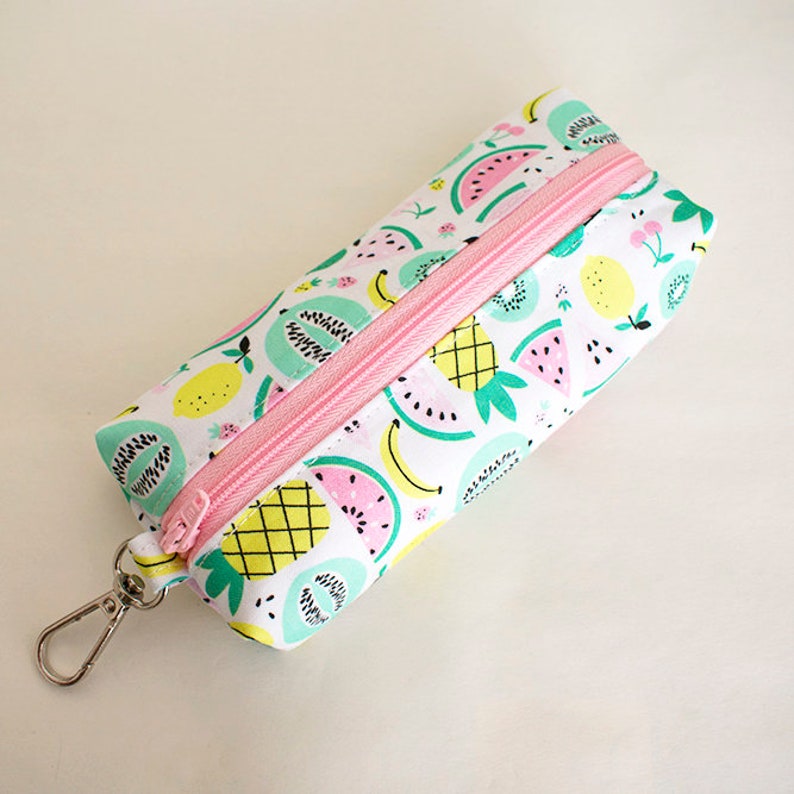 Travel Pencil Case PDF Sewing Pattern Sewing Instructions Etsy