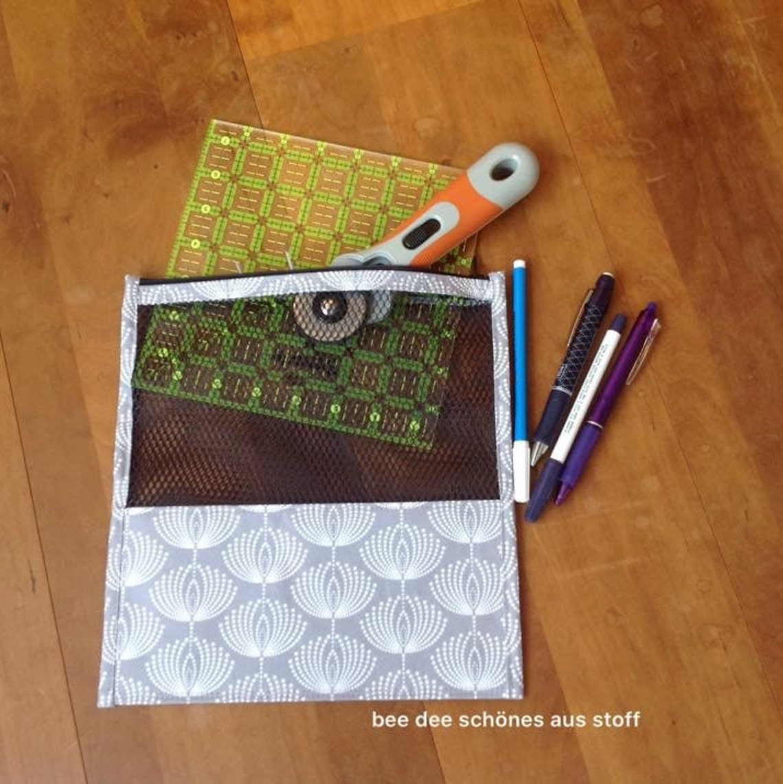 Easy Mesh Pouch Sewing Pattern PDF Wet Bag Project Pouch Etsy