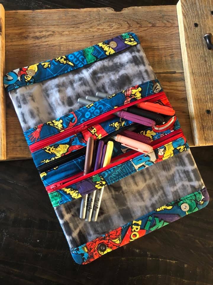 Natalie Pouch PDF Sewing Pattern With SVG File for Cricut, Brother Scan ...
