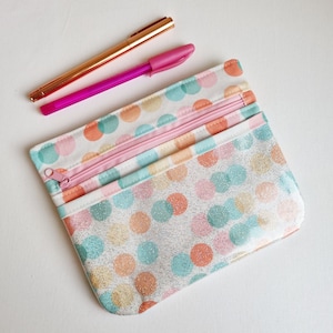 Pouch PDF Sewing Pattern, Cara pouch pattern (Includes SVG File and Sew Along Video)