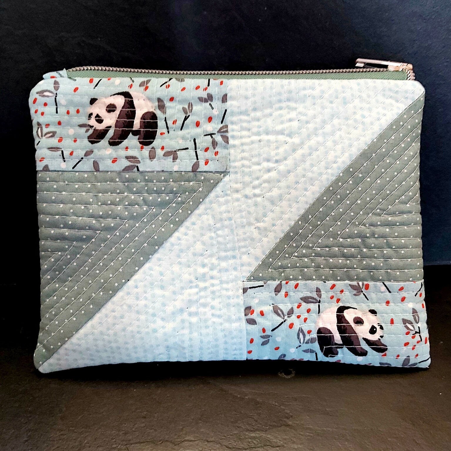 Quilted Pouch Sewing Pattern, SVG File, Sew Along Video (PDF Pattern ...