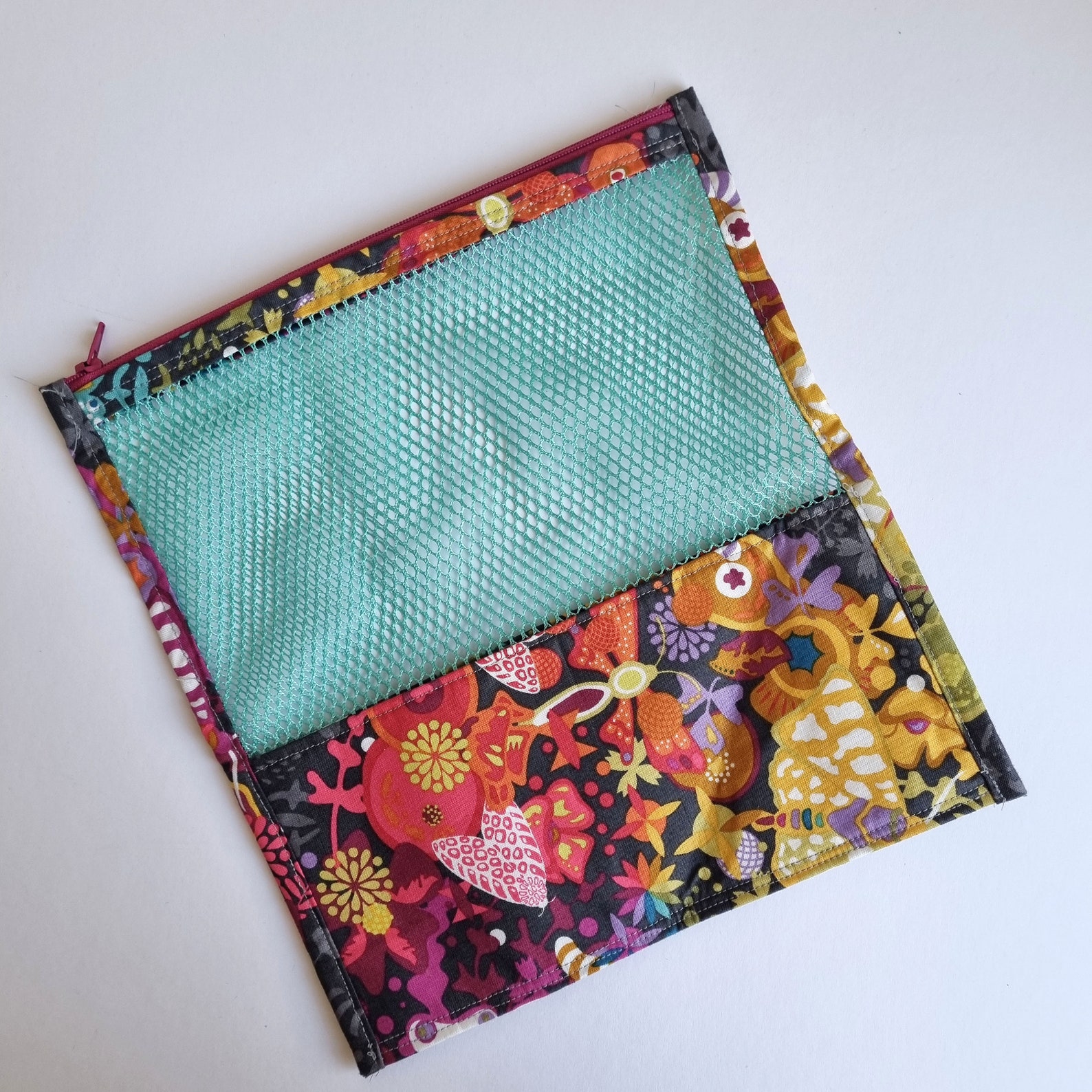 Easy Mesh Pouch Sewing Pattern PDF Wet Bag Project Pouch Etsy
