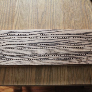Handmade oak 2 person cribbage boards