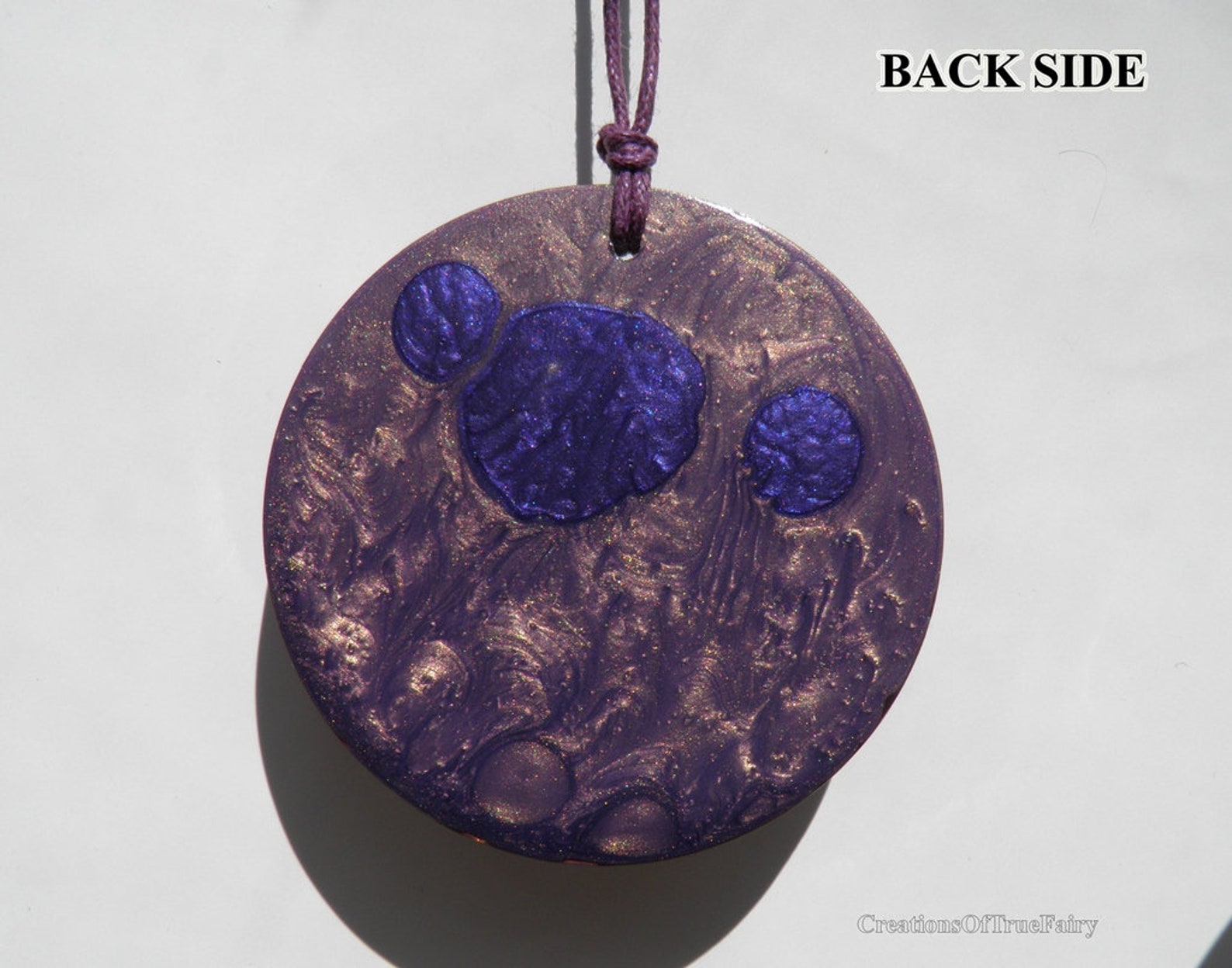 Christmas ornaments handmade Real Lilac flower purple hanging  Etsy