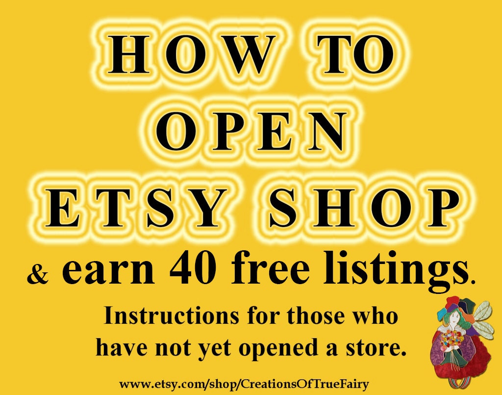 How to open Etsy shop Step by step tutorial how to open Etsy Etsy
