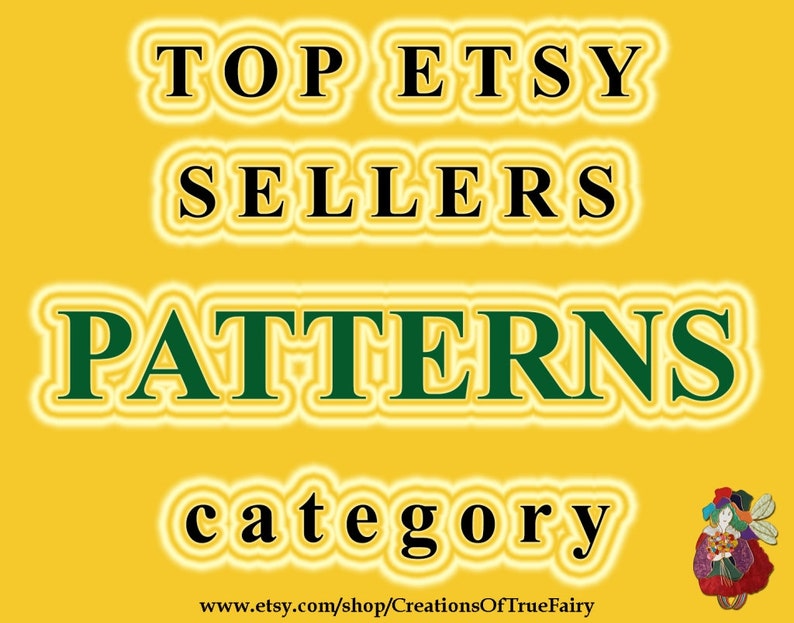Top Etsy sellers in PATTERNS category Top selling pattern Etsy