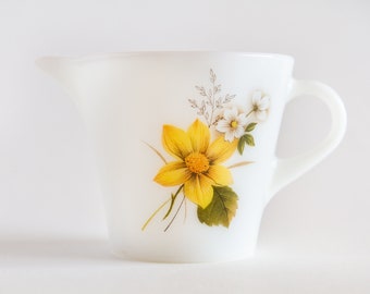 Vintage JAJ Pyrex Drink Cup/mug With Plastic Casing - Set of