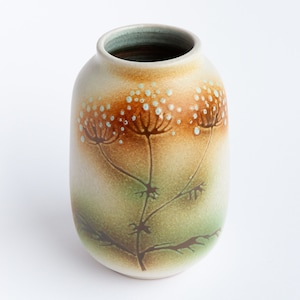 Spanish Art-Foc ceramic vase, Spanish pottery vase, handmade vase, Spanish studio pottery, mid-century ceramics, Joan Mañosa Barcelona Spain