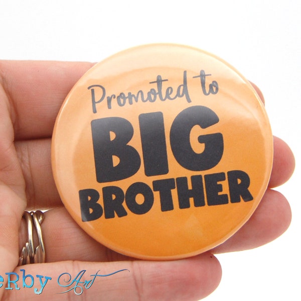 Biggest Brother Pin Etsy