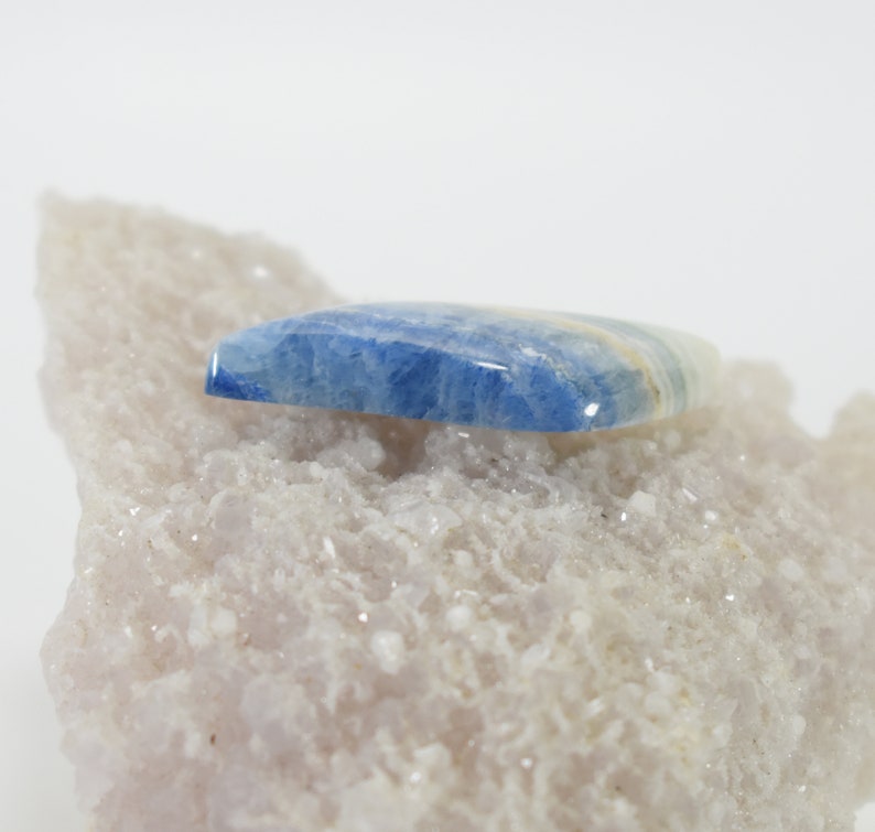 Lapis Lace Onyx Cabochon Turkish Lace Onyx