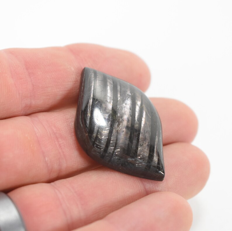 Hypersthene Cabochon 1 Piece Size 33 MM Approximately