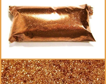 Loose Glitter Shiny Copper .008" Solvent Resistant Poly Glitter Nail Polsh, Makeup & Cosmetics, Face, Jewelry, Slime, Shoe, Fine Glitter