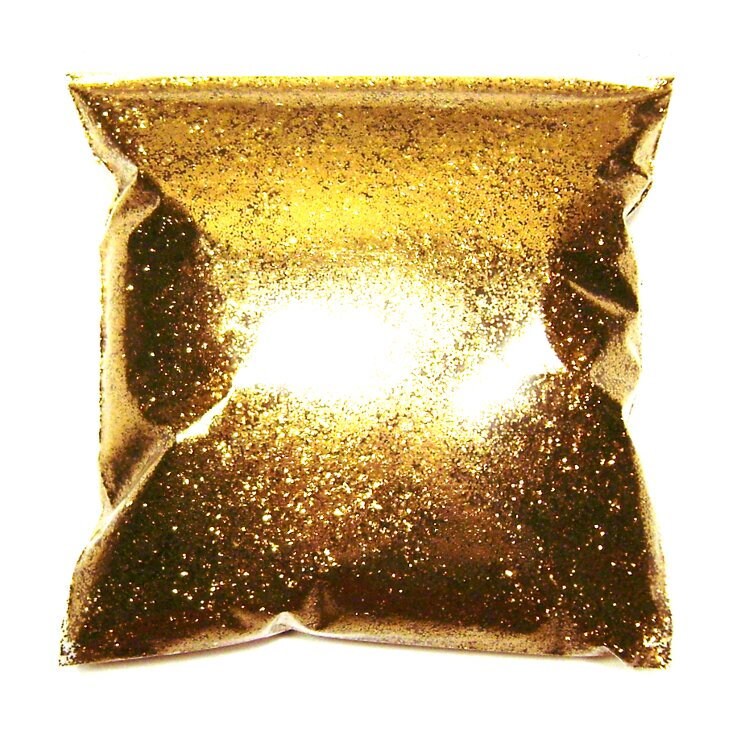 Dark Gold Glitter Bulk - GL116 Dark Gold Extra Fine Cut .008