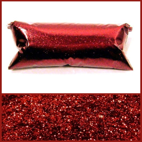 Paillettes rouges royales, très fines 0,008 po. Paillettes lâches en polyester résistant aux solvants, vernis à ongles, maquillage, cosmétiques, baskets et chaussures à paillettes