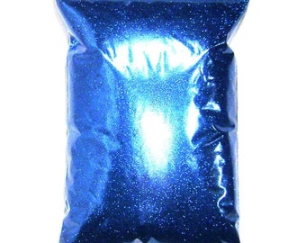 Bright Royal Blue Glitter, Solvent Resistant Polyester .008", .015", .025" Very Fine to Chunky Pro Wholesale Glitter, 1 lb / 454g Package