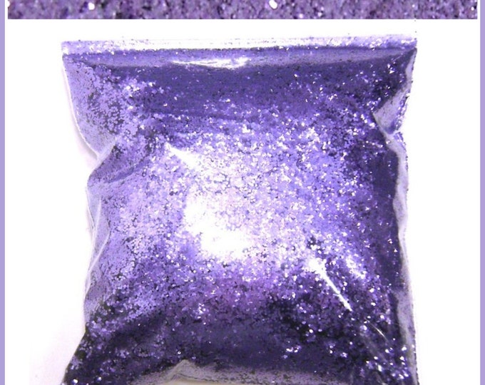 Regal Purple Chunky Glitter .025" Solvent Resistant, Nail Polish, Resin Jewelry, Jars, Shoe, Bulk Tumbler Glitter - 11oz Package (325ml)