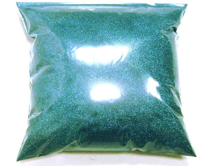 Aqua Blue Glitter, Sea Spray, Extra Fine .004", Solvent Resistant Bulk Poly, Nail Polish, Lip Gloss, Face, Body Glitter 11oz / 325ml Package