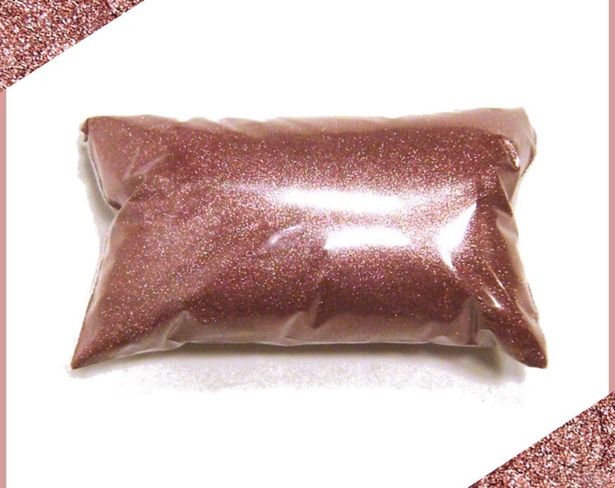 Extra Fine, Metallic Pink Glitter .004", Solvent Resistant Glitter, Nail Polish, Resin Art, Face, Makeup & Body Glitter 6oz / 177ml Package